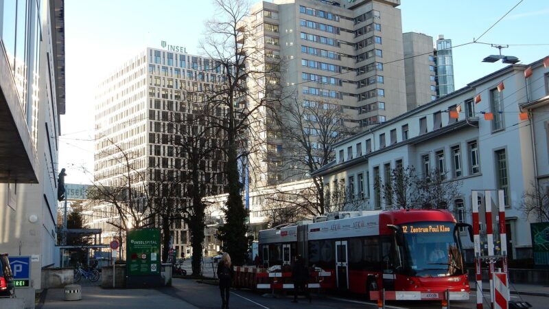 Gebäude des Inselspitals in Bern