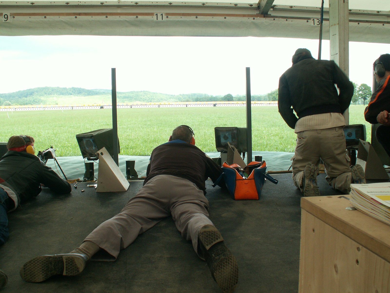 Schütze auf 300 Meter am Eidgenössischen Schützenfest 2005