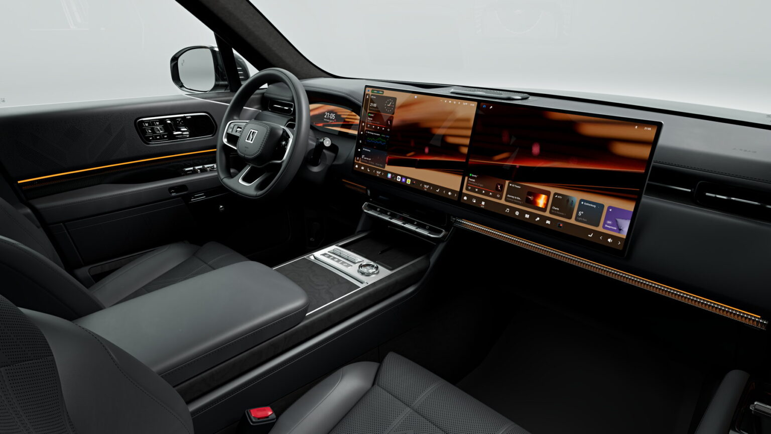 Zeekr 9X Interieur Nappaleder