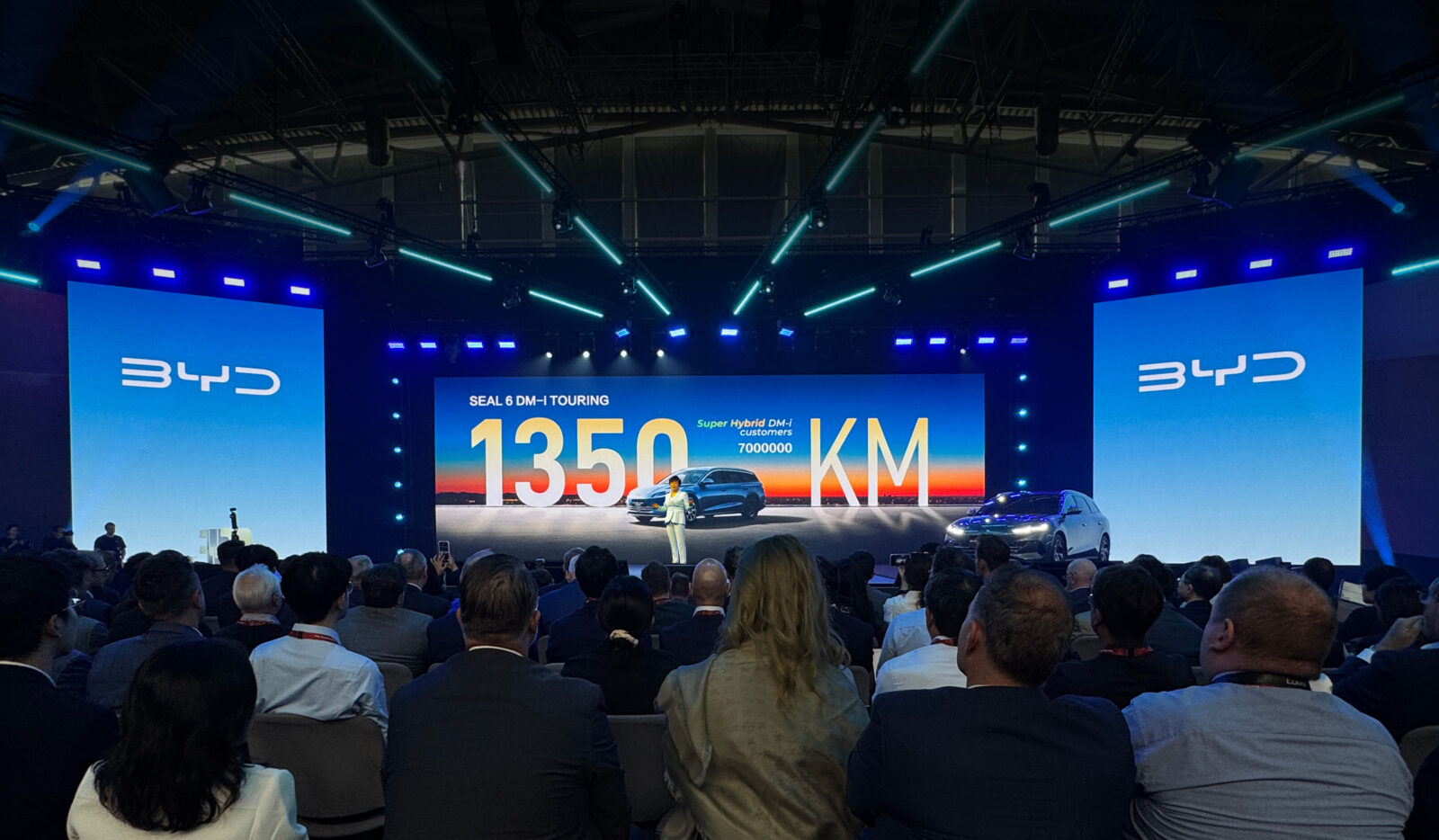 BYD-Pressekonferenz IAA 2025