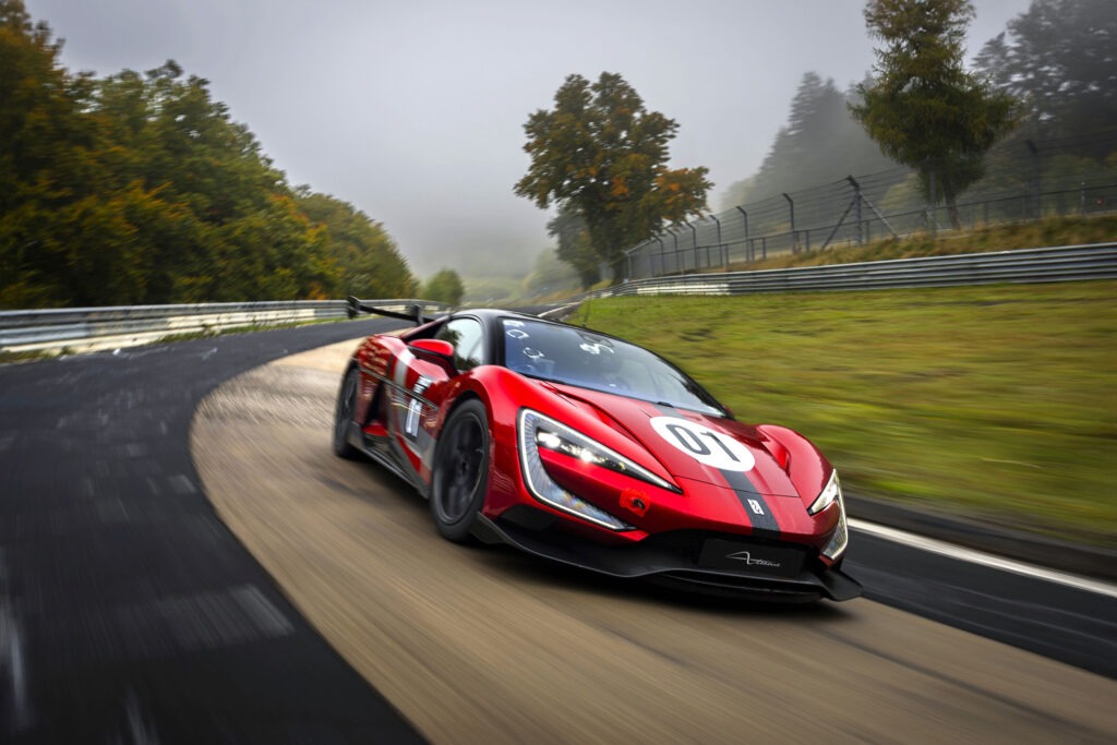 Yangwang U9 Xtreme auf der Nürburgring-Nordschleife