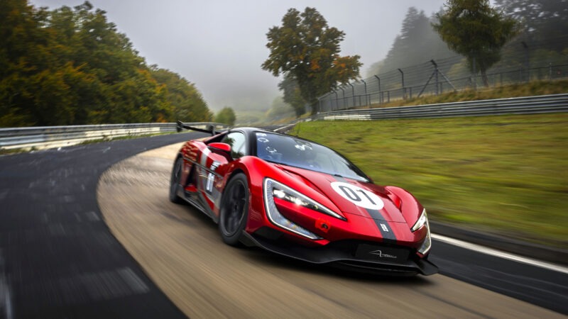 Yangwang U9 Xtreme auf der Nürburgring-Nordschleife