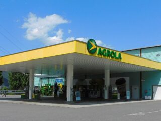 Agrola gas station on Emserstrasse in Chur