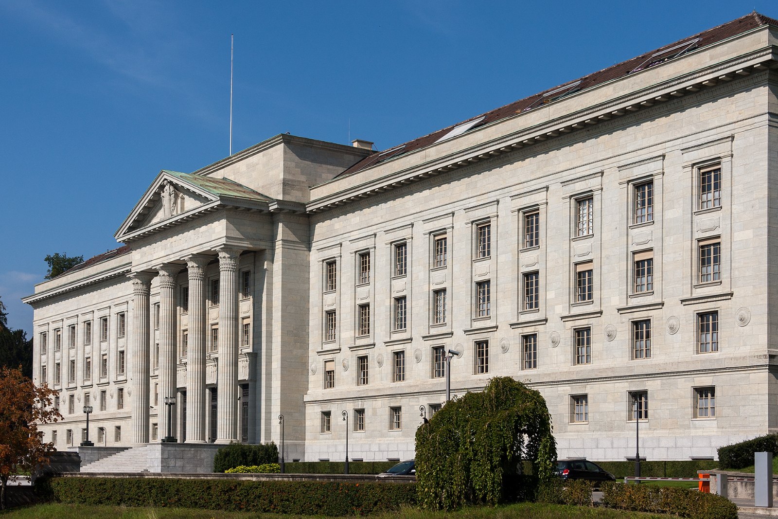 Das Gebäude des Bundesgerichts in Lausanne