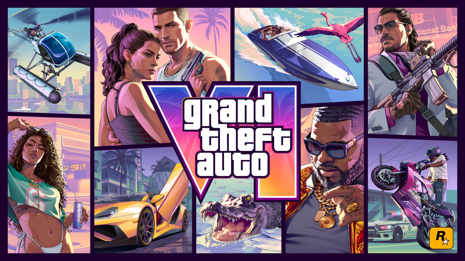 Offizielles Cover von GTA VI (Grand Theft Auto VI)