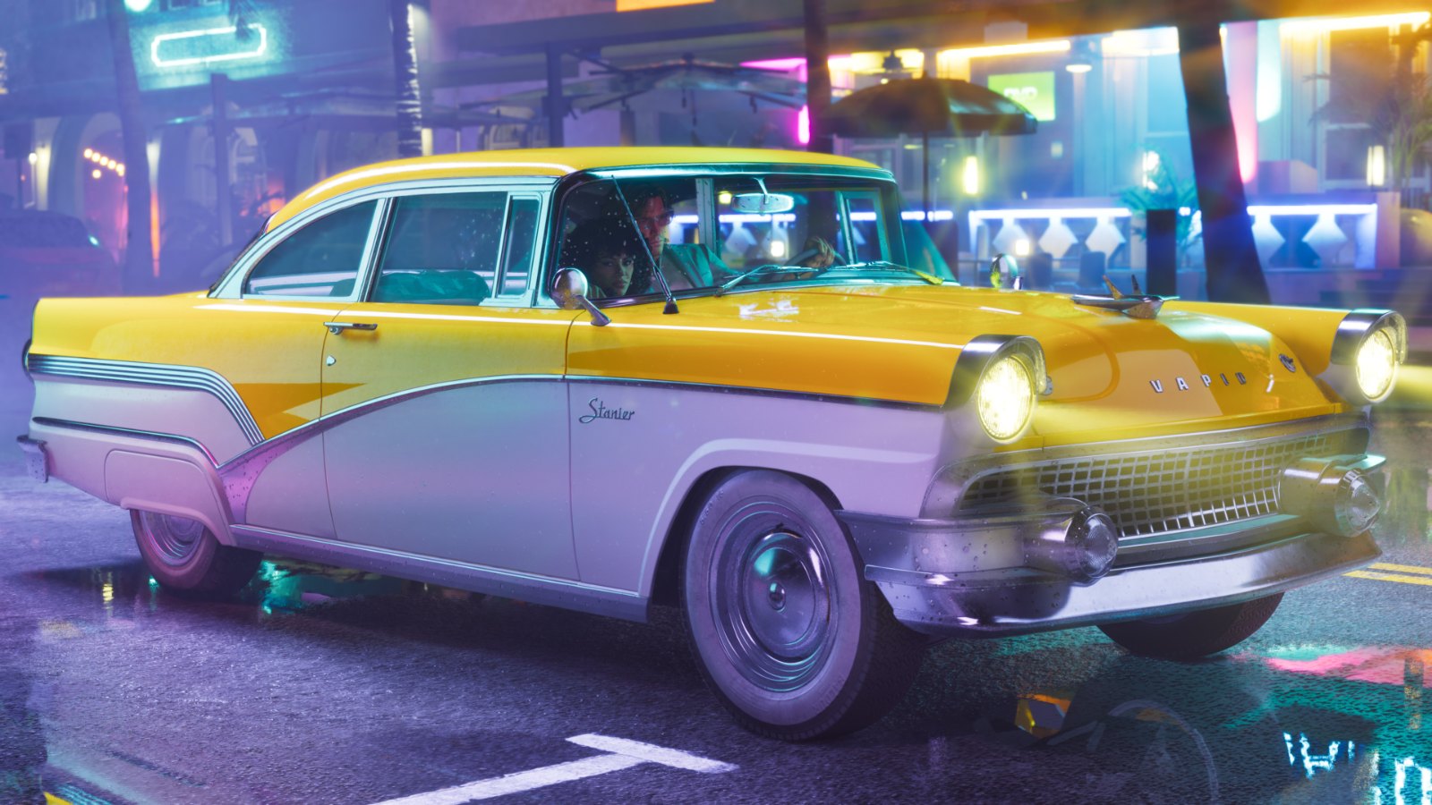 Vapid Stanier aus dem Vintage Vice City Pack (Grand Theft Auto VI)