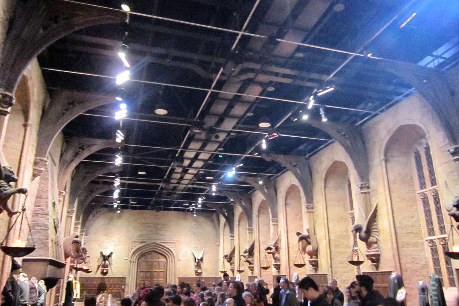 Die Grosse Halle von Hogwarts in der Warner Bros. Studio Tour London