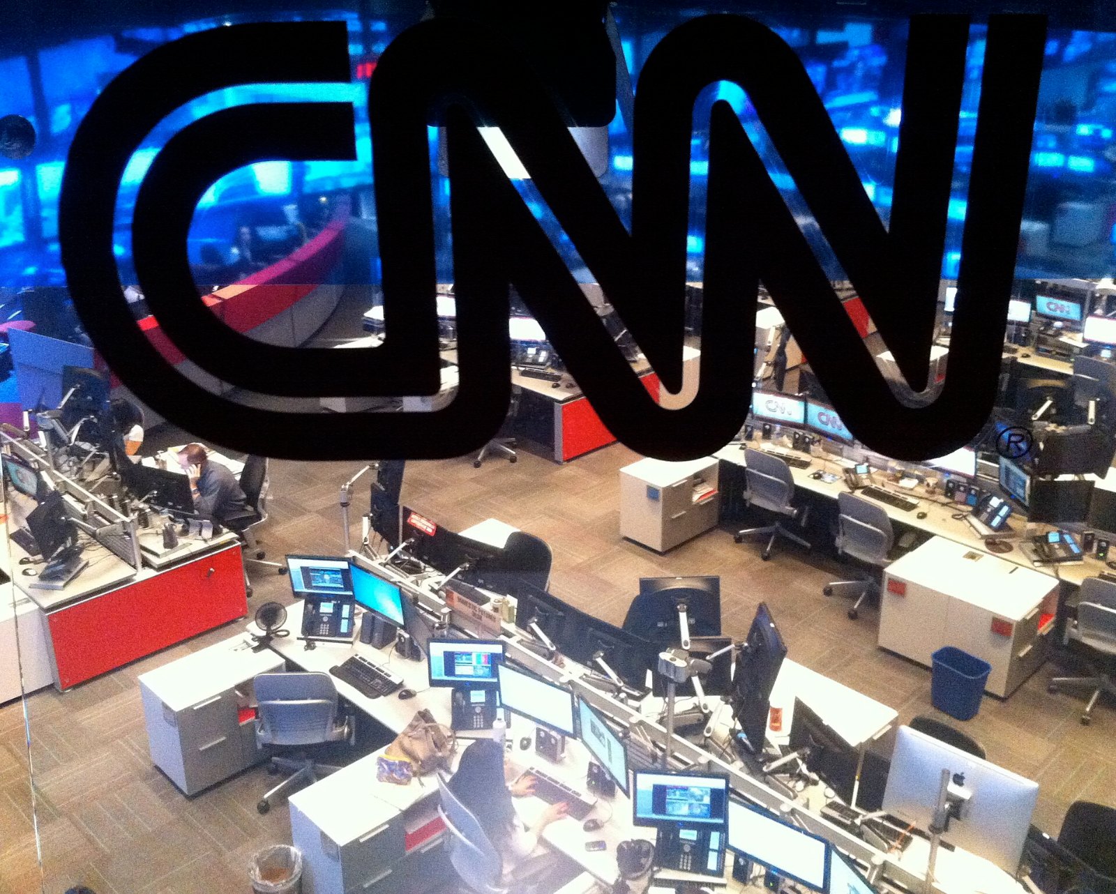 Der Newsroom des Nachrichtensenders CNN in Atlanta