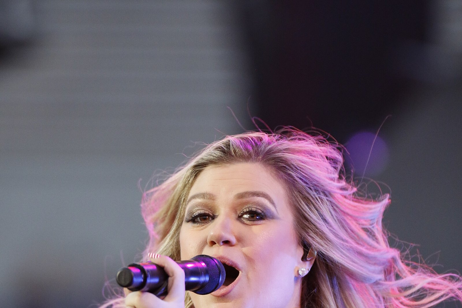 Die Sängerin Kelly Clarkson bei einem Auftritt 2018