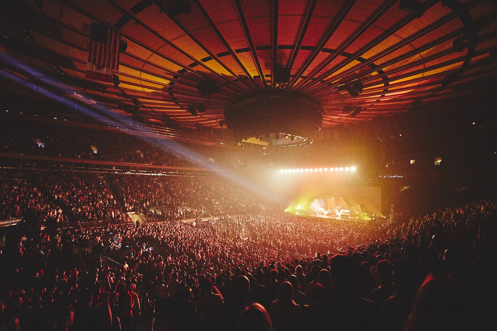 Der belgische Musiker Stromae bei einem Konzert im Madison Square Garden