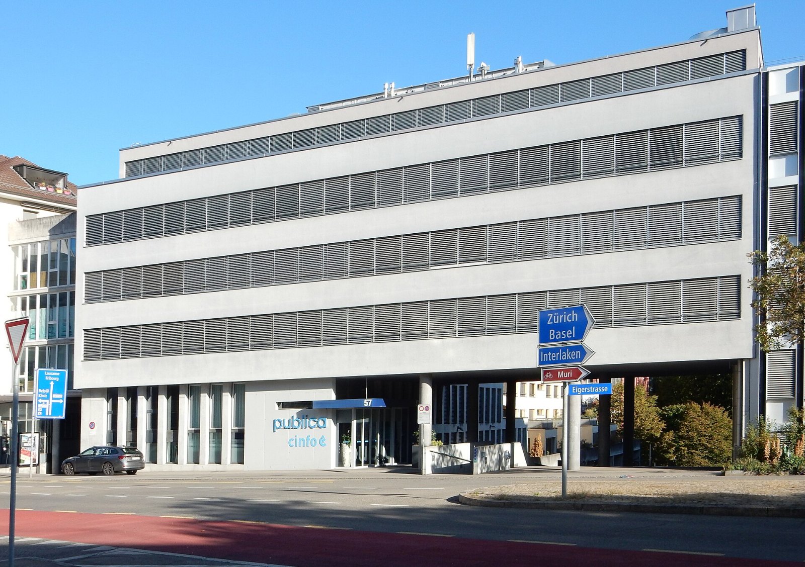 Der Sitz der Pensionskasse des Bundes Publica an der Eigerstrasse in Bern
