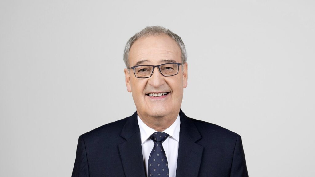 Bundespräsident Guy Parmelin auf dem offiziellen Porträt 2026