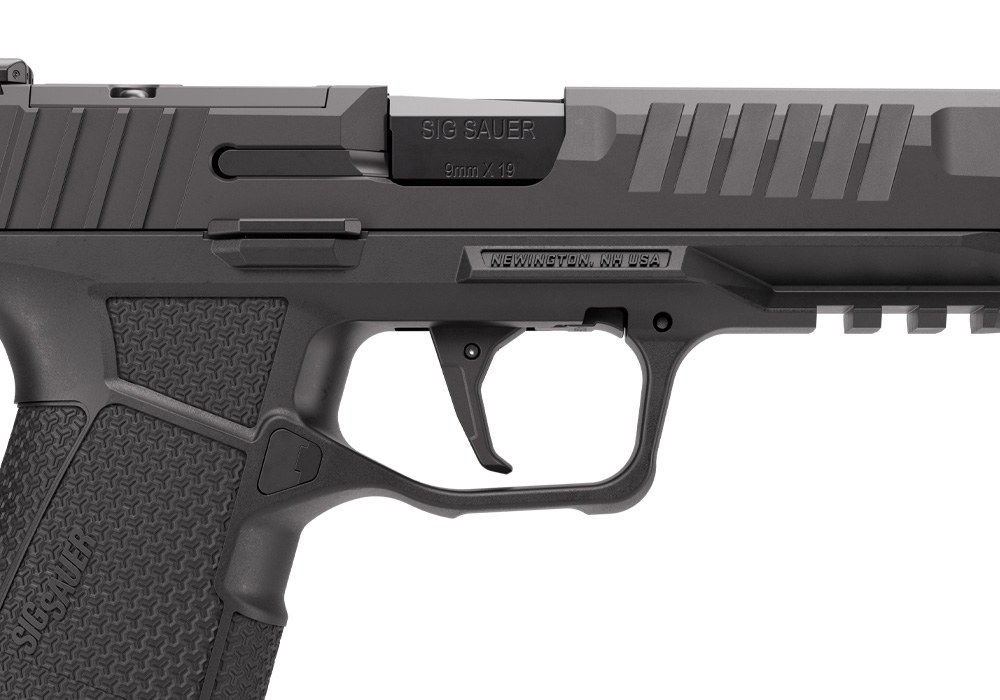 Abzug der SIG Sauer P385 mit Trigger Block