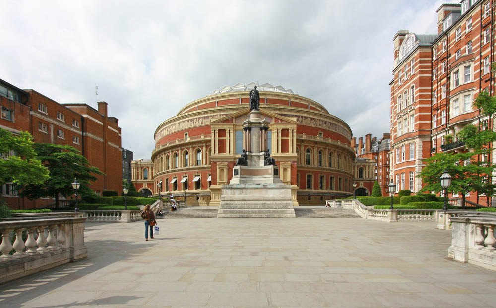 Aussenansicht der Royal Albert Hall in London